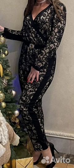 Комбез вечерний нарядный кружево