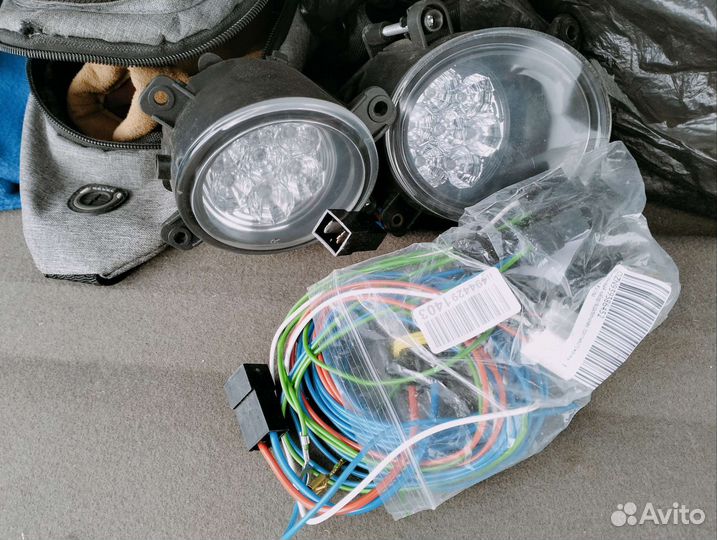 Противотуманные фары калину 1