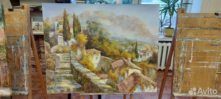 Большая Картина маслом 