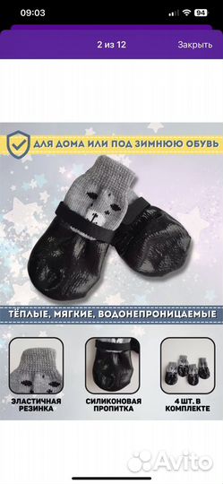 Обувь для маленьких собак