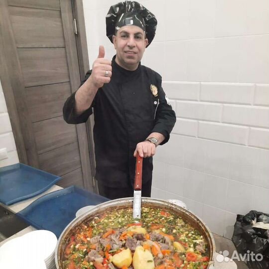 Повар на выезд кейтеринг на дом