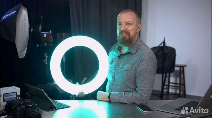 Кольцевая Лампа 45см