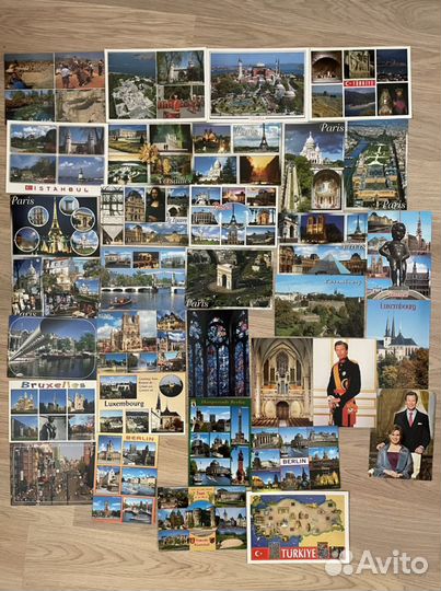 Путеводители, открытки, карты