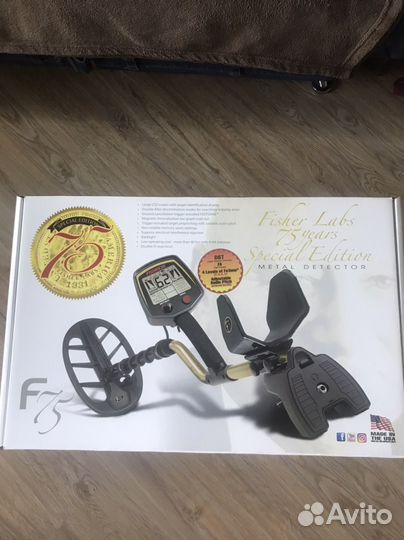 Металлоискатель fisher f75