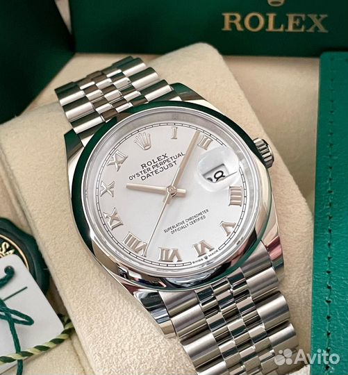 Часы Rolex Datejust Datejust 126200-0007 + подарок 1 год гарантии