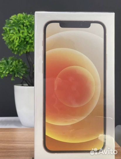 Новый iPhone 12 128 gb, белый
