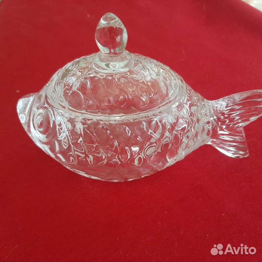 Икорница хрустальная