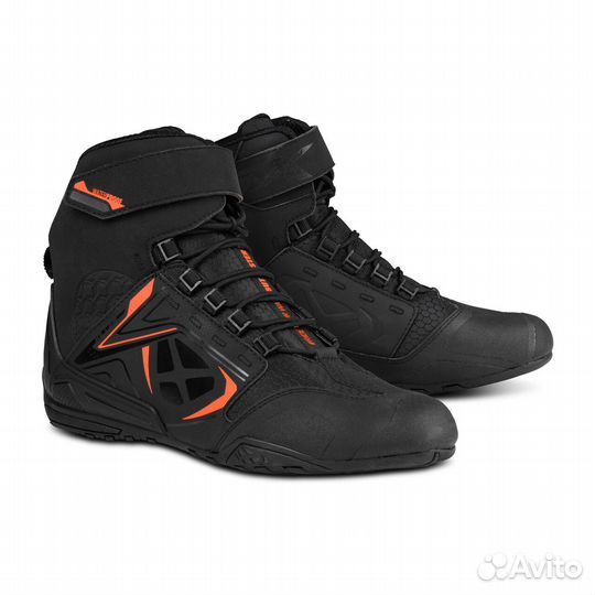 Motorradschuhe Ixon killer WP Schwarz-Orange Черный