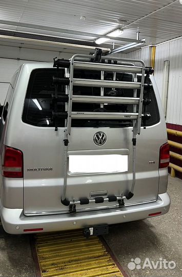 Велобагажник на VW T4/T5/T6/Caddy/Sharan/Starex тд