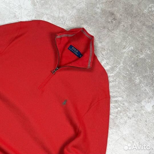 Джемпер 1/4 зип Ralph Lauren оригинал