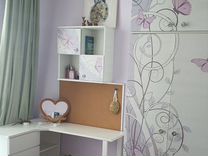 Шкаф и письменный стол Икея для ребенка
