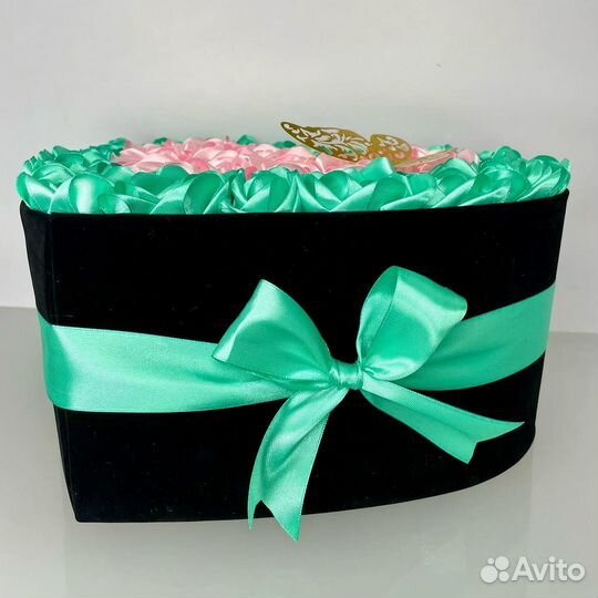 Букет из ленты