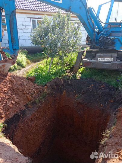 Услуги экскаватора