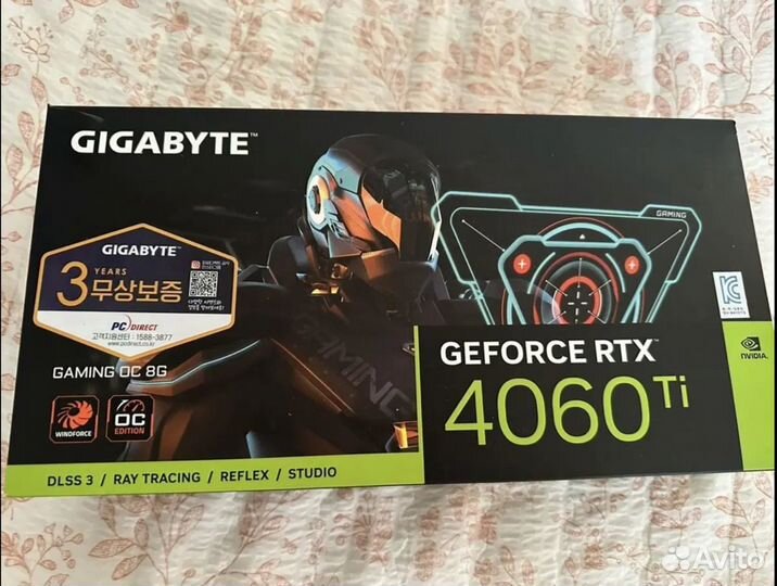 RTX 4060 TI 8GB/16GB (разные ) MSI asus gigabyte