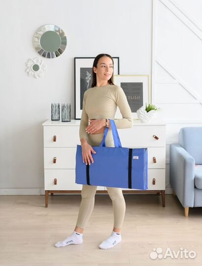 Спортивный коврик материал Оксфорд 200 оранжевый