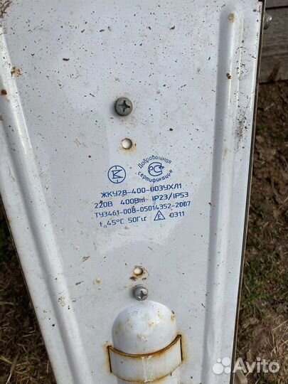 Освещение столбов