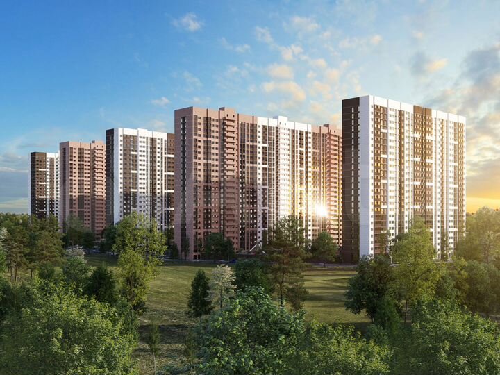 3-к. квартира, 64,5 м², 8/25 эт.