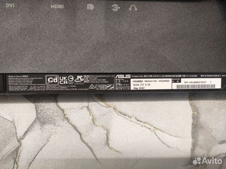 Монитор asus (с гарантией)
