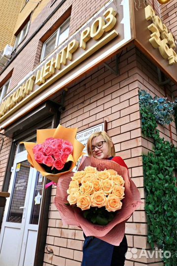 Розы сорта Peach Avalanche 60 см