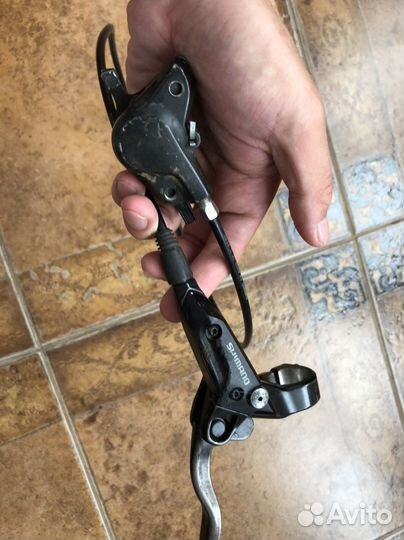 Тормоз и задний переключатель shimano