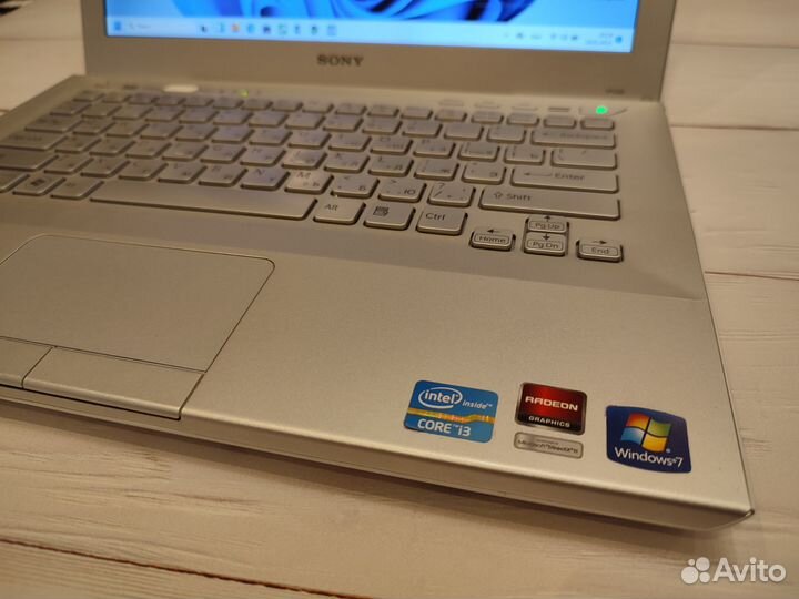 Ультрабук Sony vpcsb core i3/8gb/128ssd