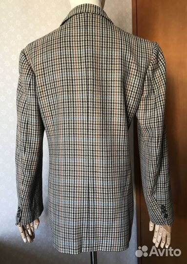 Пиджак Aquascutum твид шерсть винтаж S