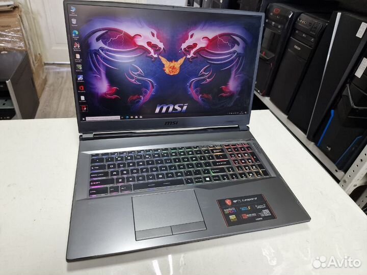 Msi leopard 17.3 i7/16gb/rtx 2060/ssd 512