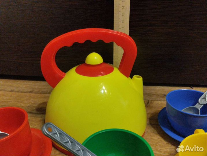 Набор кукольный для чаепития,винтаж