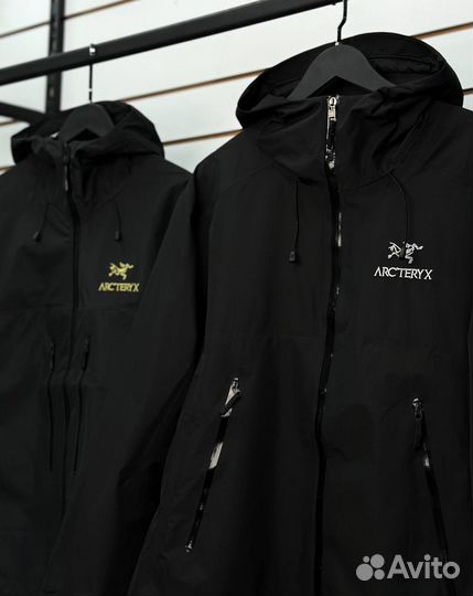 Arcteryx ветровка черная весна/осень