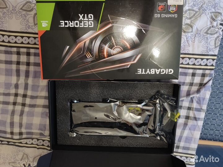 Видеокарта gigabyte GeForce GTX 1660 super Gaming
