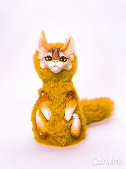 Игрушка в смешанной технике