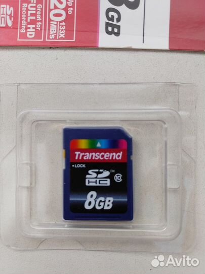 Карта памяти Transcend premium sdhc 8 гб Class 10