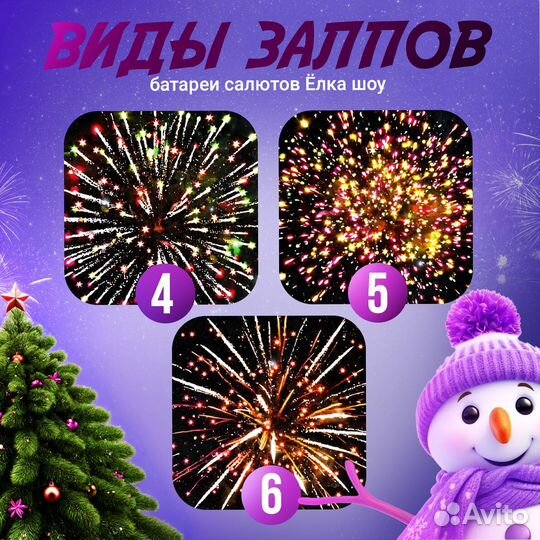 Салюты и фейерверки Ёлка-шоу