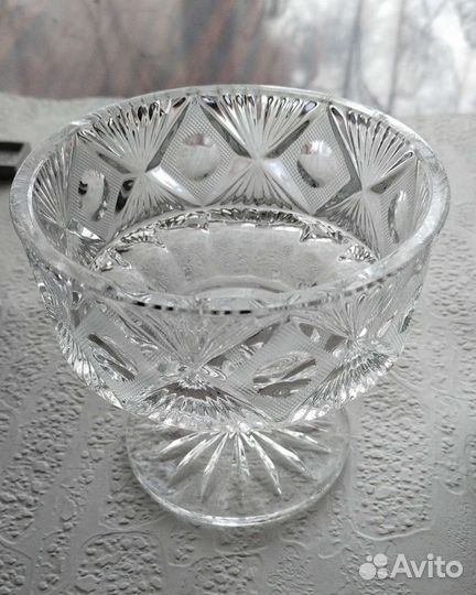 Ваза хрустальная СССР