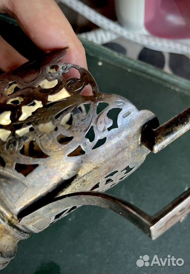 Подстаканник серебряный