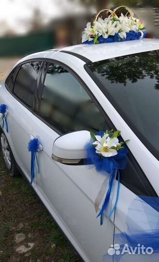 Украшения на свадебную машину (номер 5)