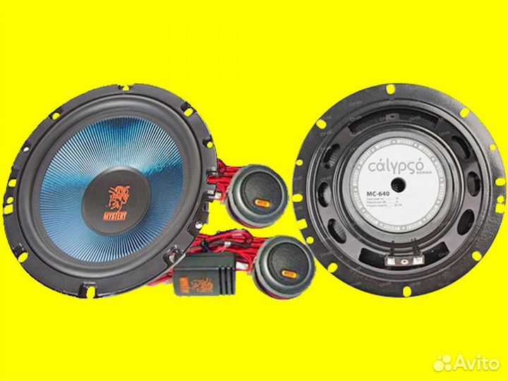 Компонентные динамики Mystery MC-640 2 вч +2 нч