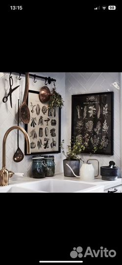 Постер икеа кноппенг сад