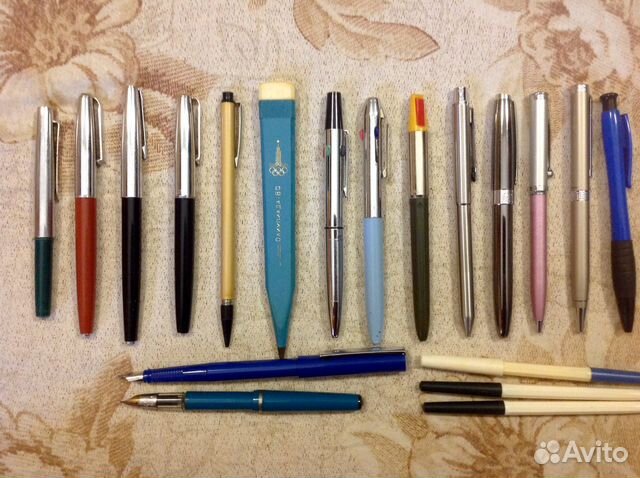 Шариковые, перьевые ручки, карандаши СССР   | Хобби и .