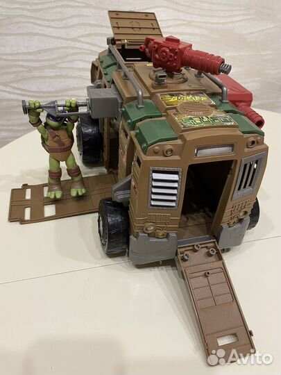 Черепашка-ниндзя машина с фигуркой