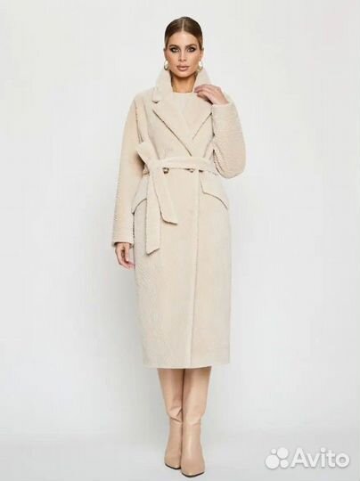 Пальто женское меховое electrastyle 44-48 новое