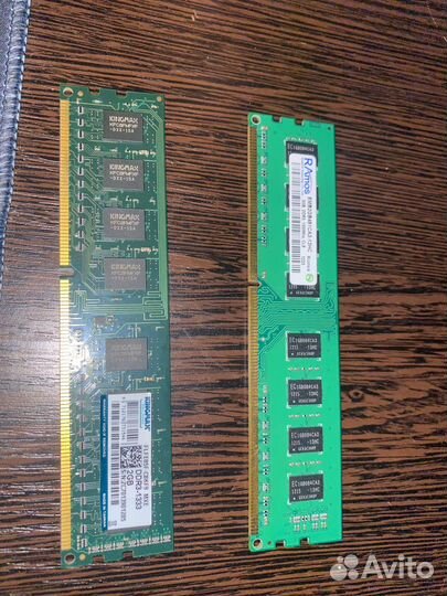 Оперативная память ddr3 2х2 (4gb)