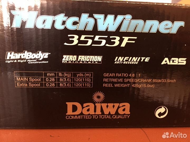 Катушка daiwa Match Winner 3553F