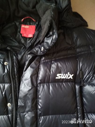 Куртка swix зимняя мужская, размер М