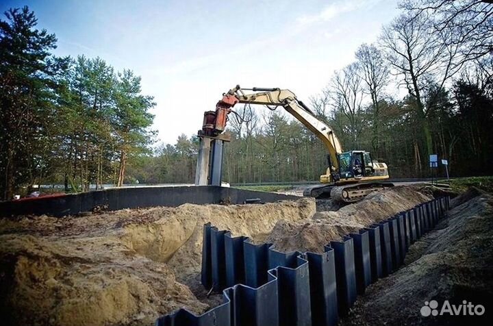 Шпунт Ларсена, продажа, погружение