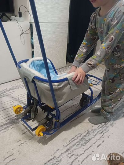 Санки коляска