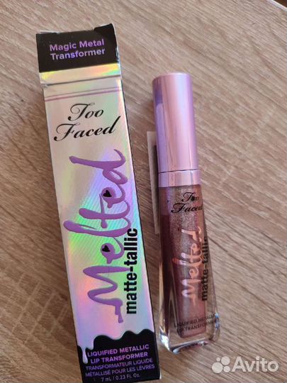 Матовая помада too faced