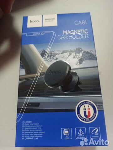 Магнитный автомобильный держатель hoco ca81