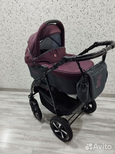 Коляска 3 в 1 Verdi Sonic Спелая вишня (Доставка)