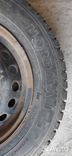 Комплект колес r16 зимний шипованый